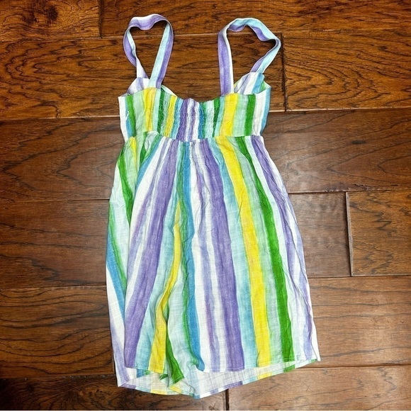 Zara multicolor striped romper NWT - Picture 2 of 5